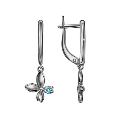 Серьги Veronika из серебра 925 с фианитами