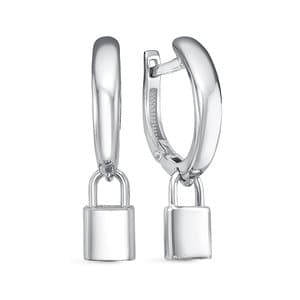 Серьги Delta из серебра 925